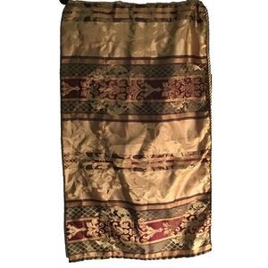 Mainstays Earth Toned Valance - 100% Polyester - 52" x 19"